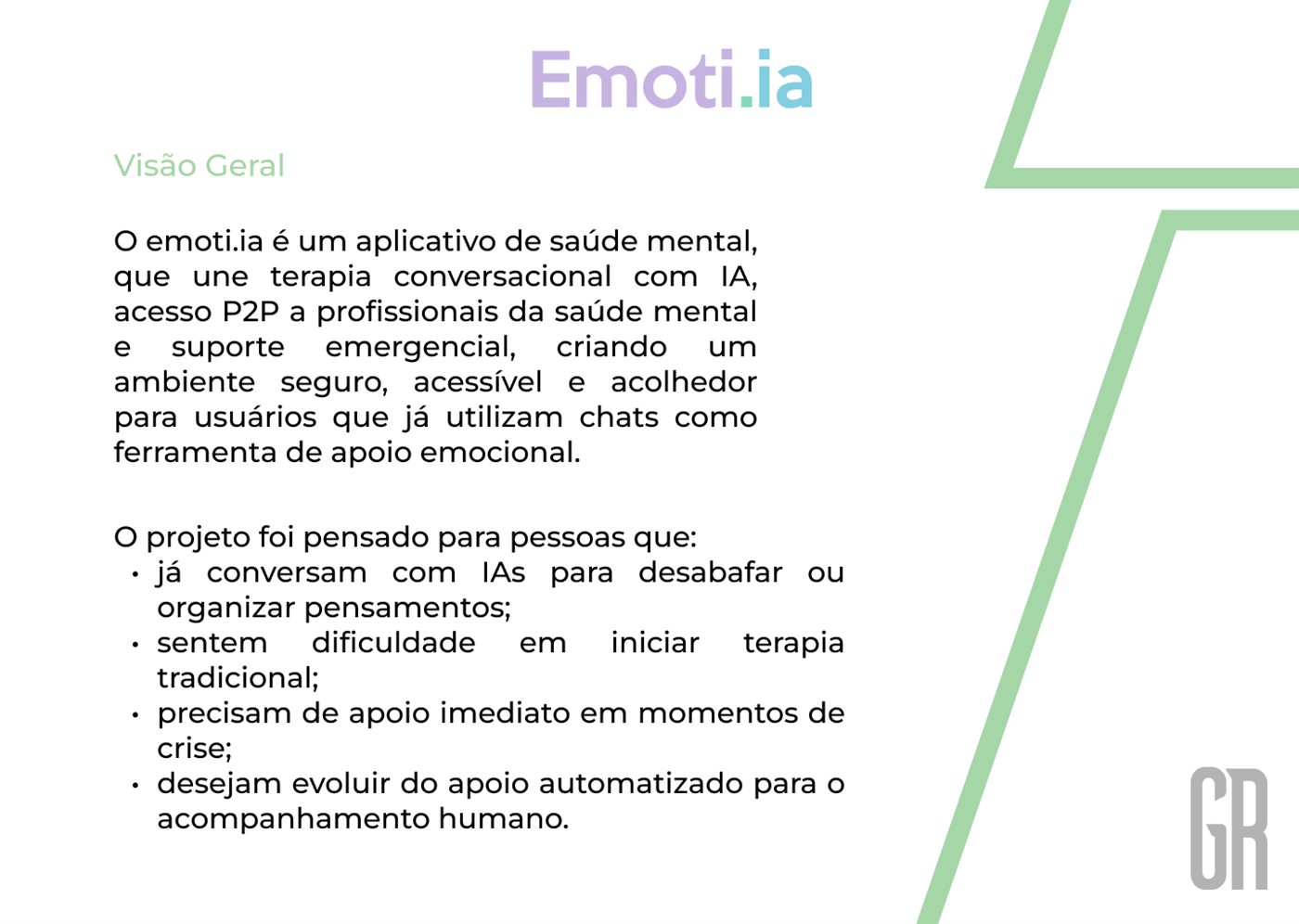 Emoti.ia — tela de estudo 02